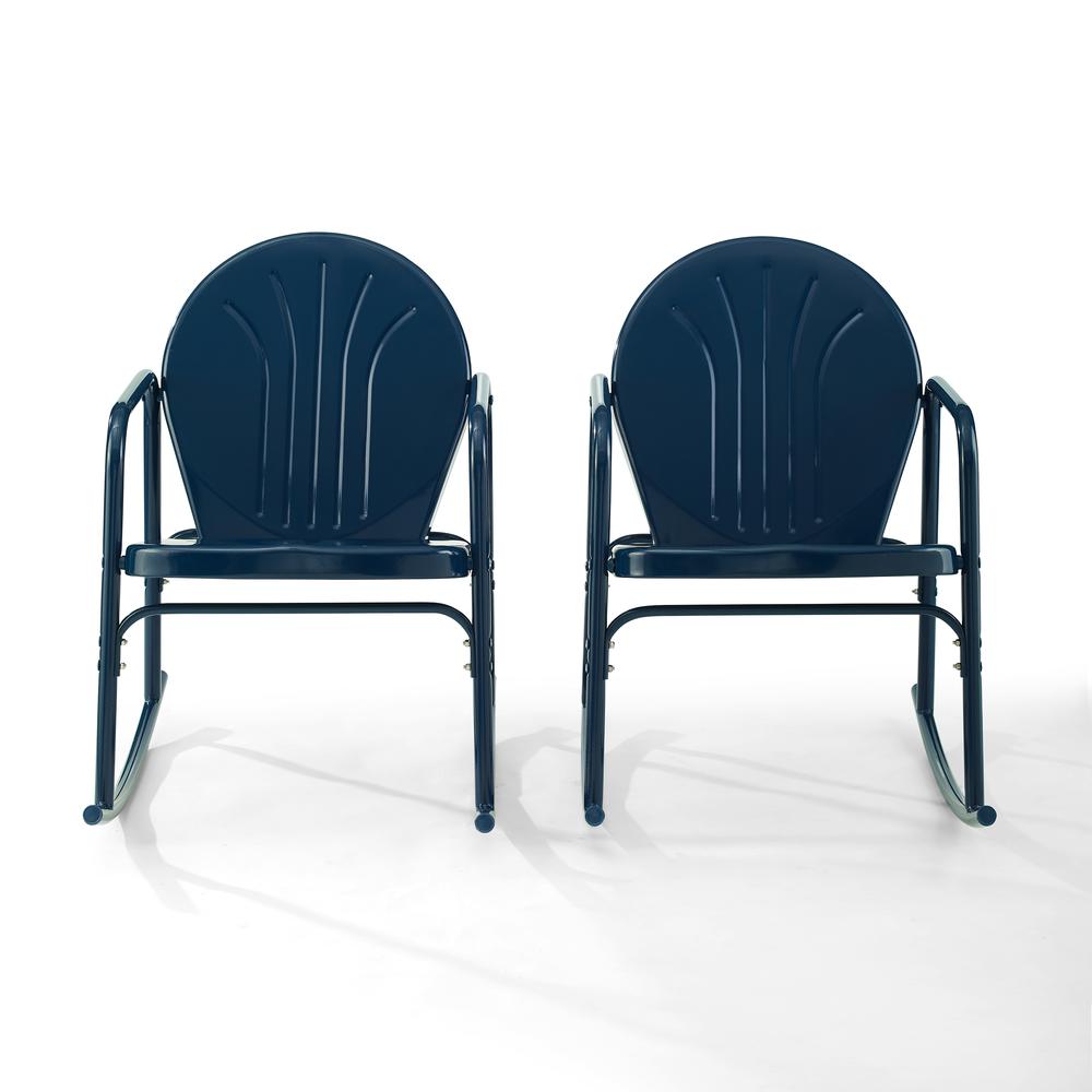 Griffith 2Pc Retro Outdoor Rocking Chair Set - 2 Rocking Chairs