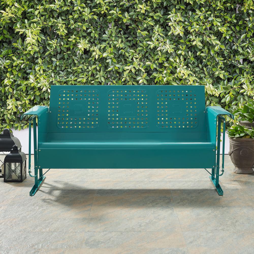 Bates Retro Outdoor Sofa Glider