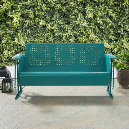 Bates Retro Outdoor Sofa Glider