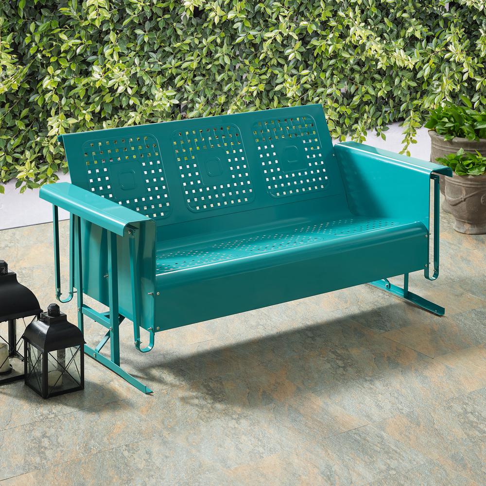 Bates Retro Outdoor Sofa Glider