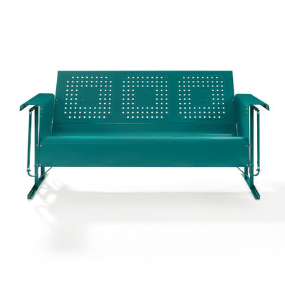 Bates Retro Outdoor Sofa Glider