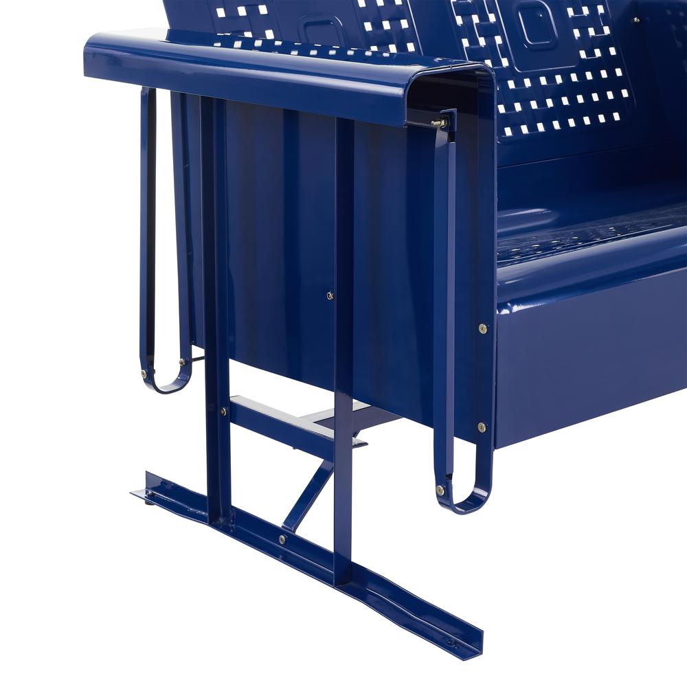 Bates Retro Outdoor Loveseat Glider