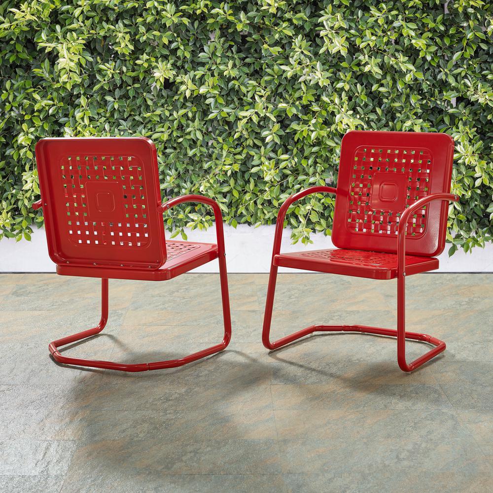 Bates 2Pc Retro Outdoor Chair Set - 2 Armchairs