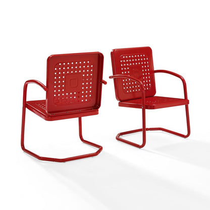 Bates 2Pc Retro Outdoor Chair Set - 2 Armchairs