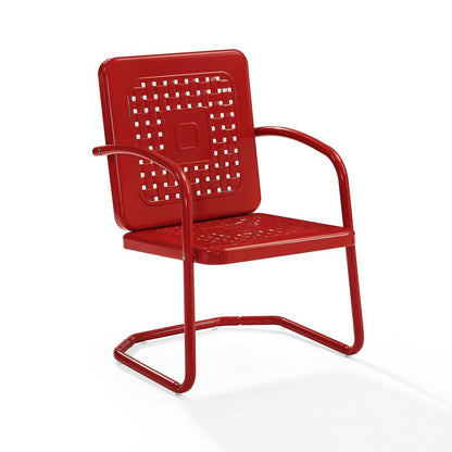Bates 2Pc Retro Outdoor Chair Set - 2 Armchairs