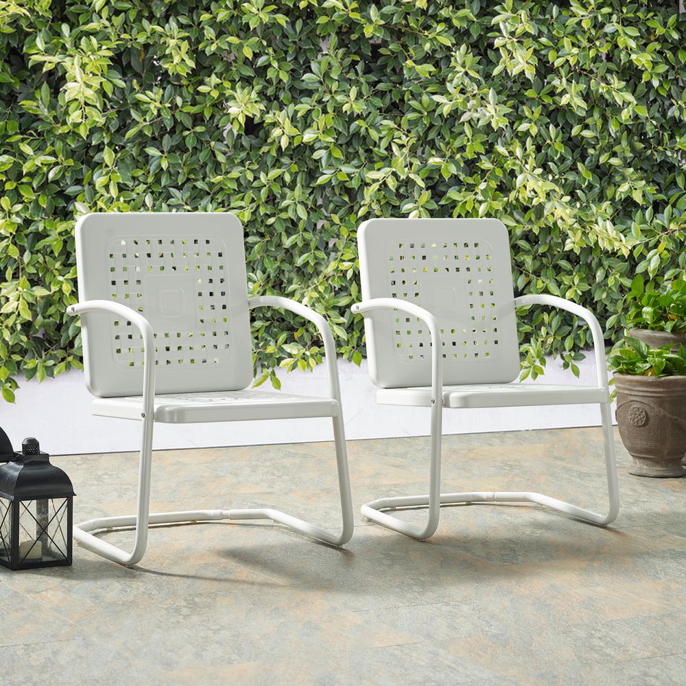 Bates 2Pc Retro Outdoor Chair Set - 2 Armchairs