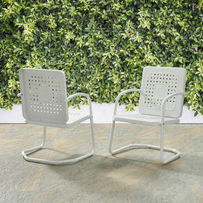 Bates 2Pc Retro Outdoor Chair Set - 2 Armchairs