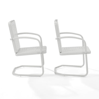 Bates 2Pc Retro Outdoor Chair Set - 2 Armchairs