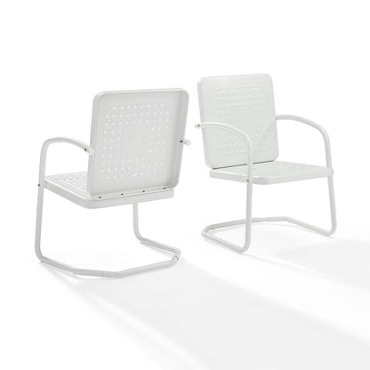 Bates 2Pc Retro Outdoor Chair Set - 2 Armchairs