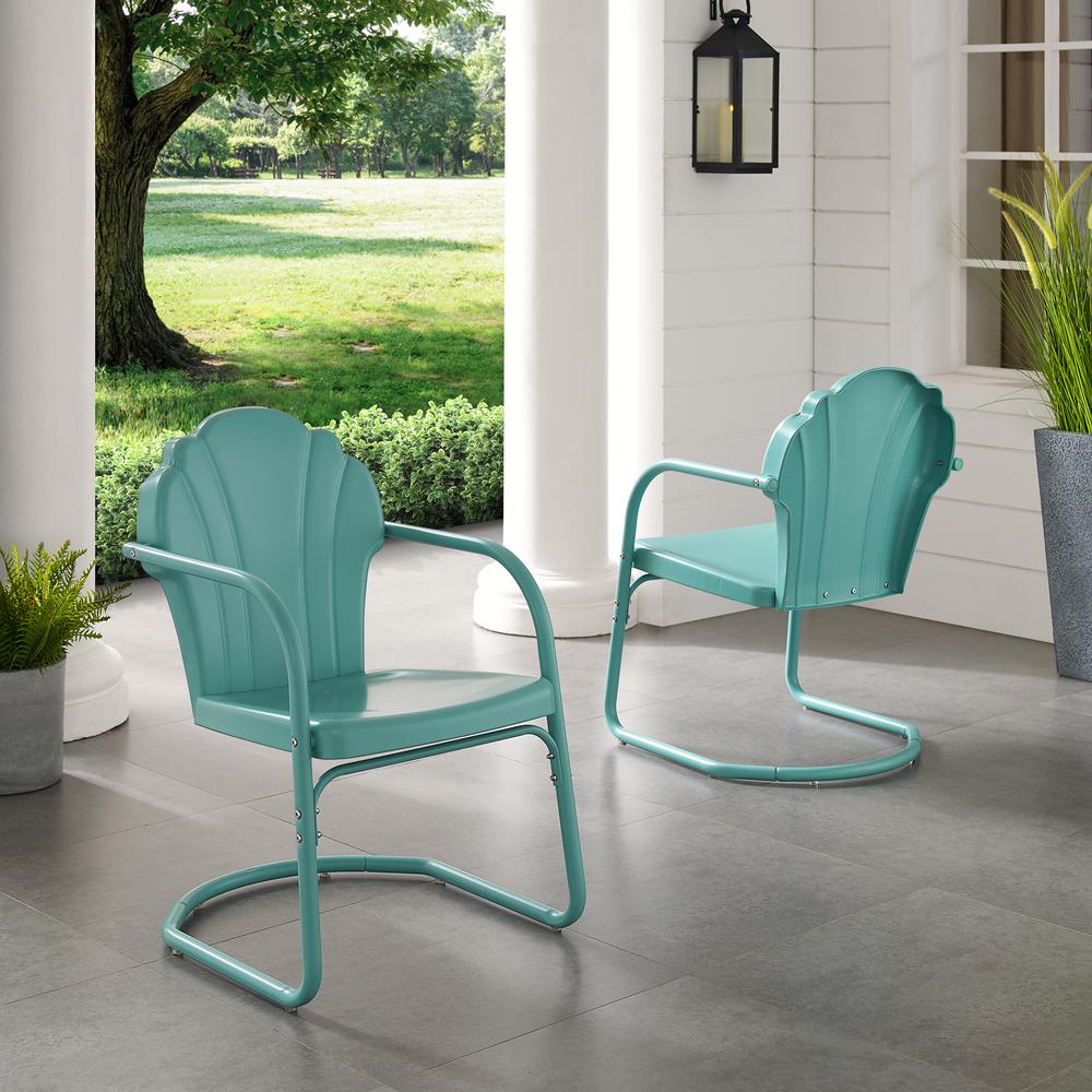 Tulip 2Pc Retro Outdoor Chair Set - 2 Chairs