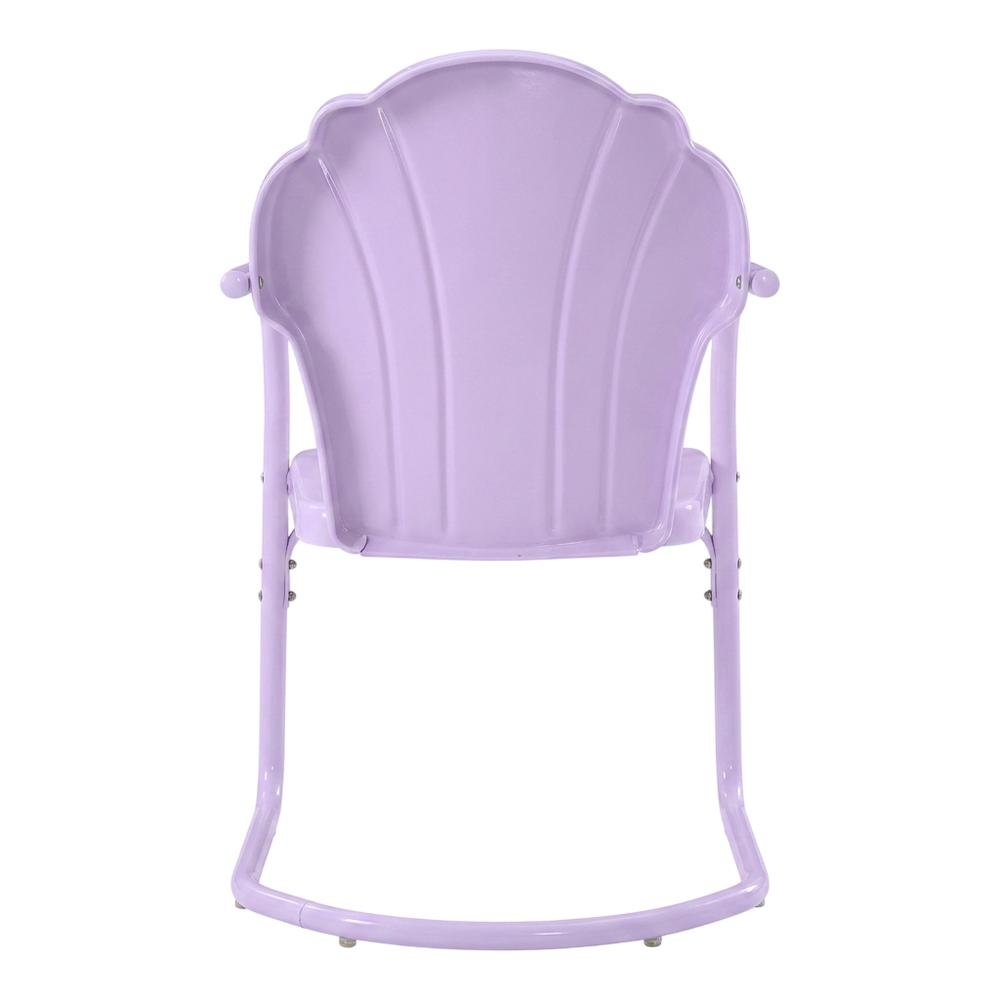 Retro Outdoor Chair Set with 2 Casual Side Chairs for Patio Garden Relaxation