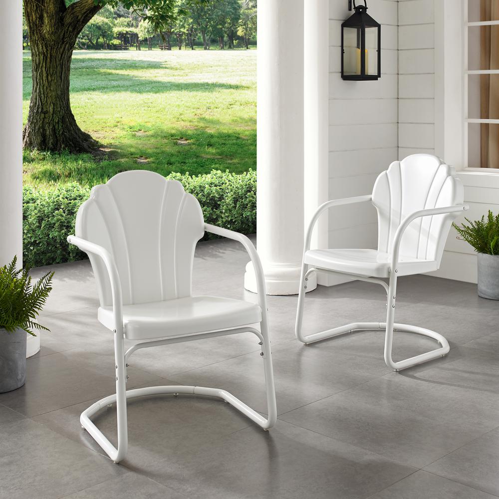 Tulip 2Pc Retro Outdoor Chair Set - 2 Chairs