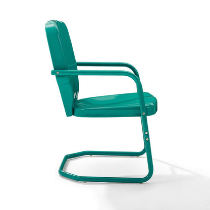 Ridgeland 2Pc Retro Outdoor Chair Set - 2 Chairs