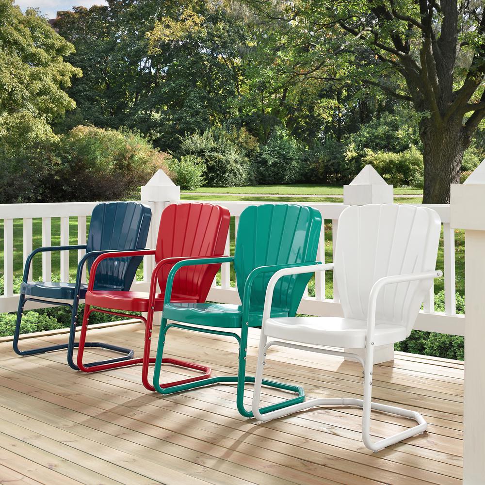 Ridgeland 2Pc Retro Outdoor Chair Set - 2 Chairs
