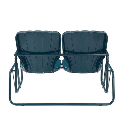 Outdoor loveseat with armrest and supportive backrest for relaxing comfort