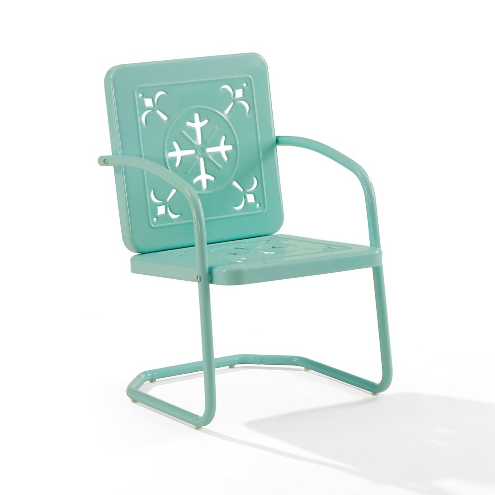 Azalea 2-Piece Retro Outdoor Chair Set - 2 Chairs