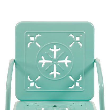 Azalea 2-Piece Retro Outdoor Chair Set - 2 Chairs