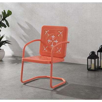 Azalea 2-Piece Retro Outdoor Chair Set - 2 Chairs