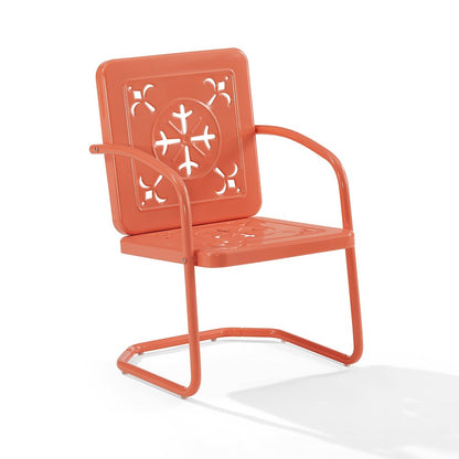 Azalea 2-Piece Retro Outdoor Chair Set - 2 Chairs