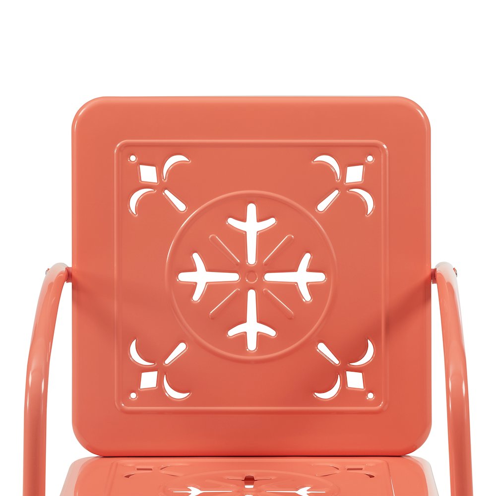 Azalea 2-Piece Retro Outdoor Chair Set - 2 Chairs