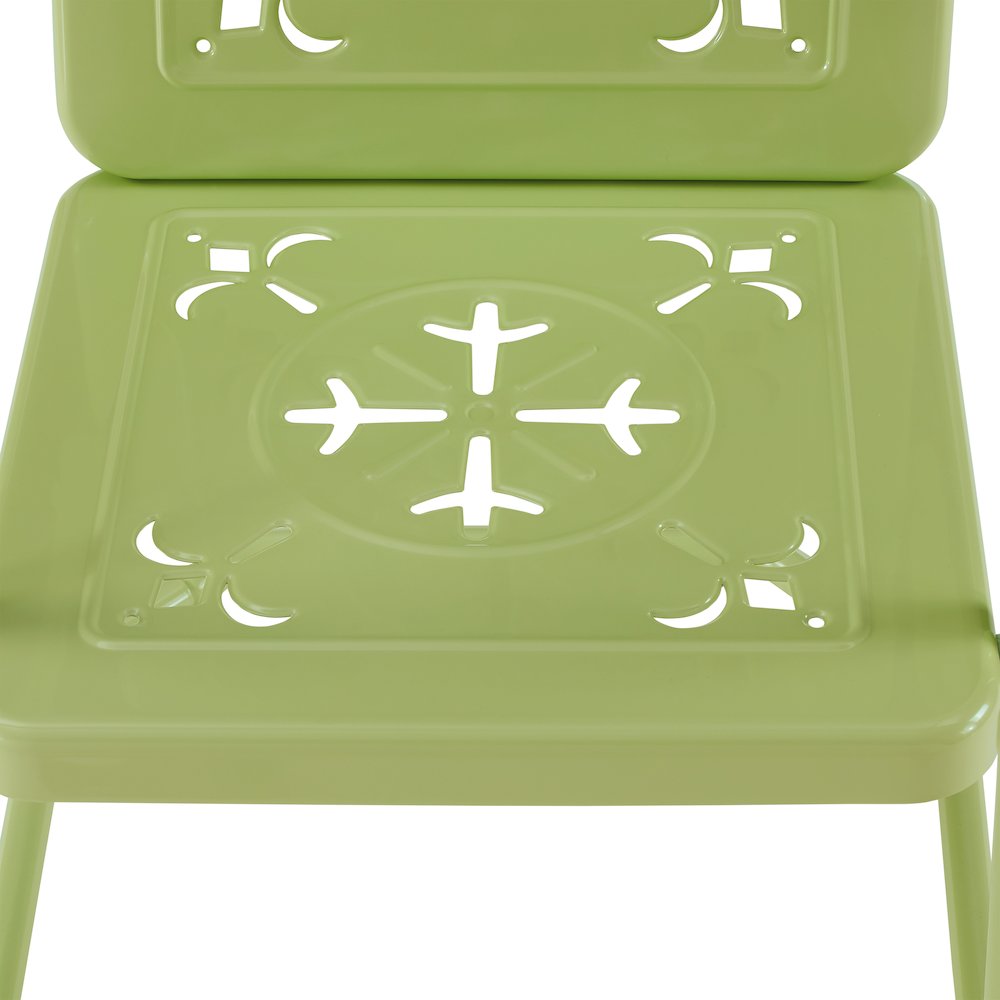 Azalea 2-Piece Retro Outdoor Chair Set - 2 Chairs