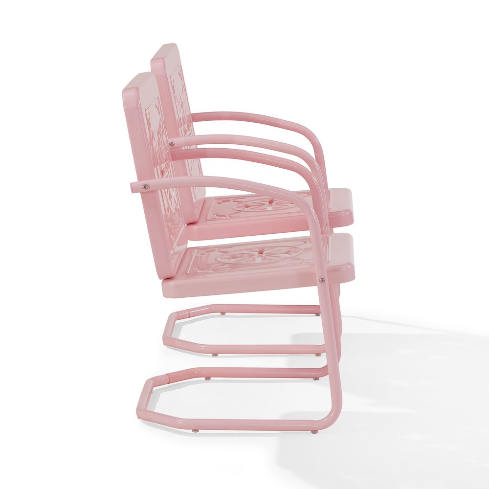 Azalea 2-Piece Retro Outdoor Chair Set - 2 Chairs