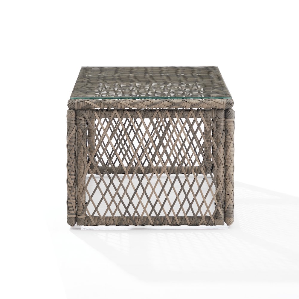 Granite Bay Wicker Outdoor Coffee Table