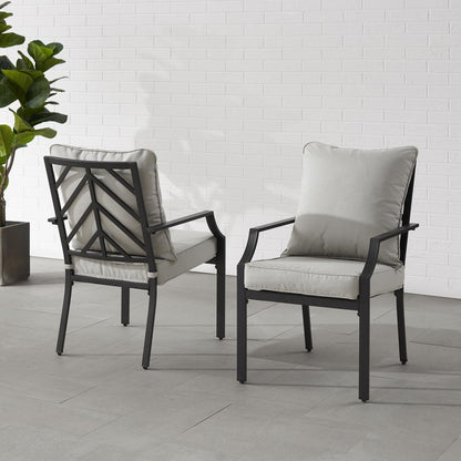 Otto 2Pc Outdoor Dining Chair Set - 2 Chairs