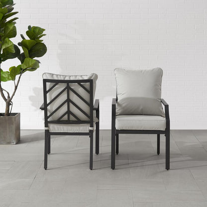 Otto 2Pc Outdoor Dining Chair Set - 2 Chairs