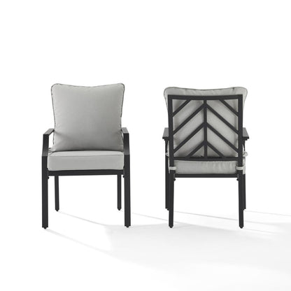Otto 2Pc Outdoor Dining Chair Set - 2 Chairs