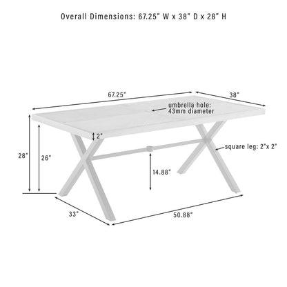 Otto Outdoor Dining Table
