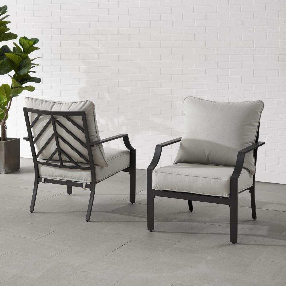Otto 2Pc Outdoor Chair Set - 2 Armchairs