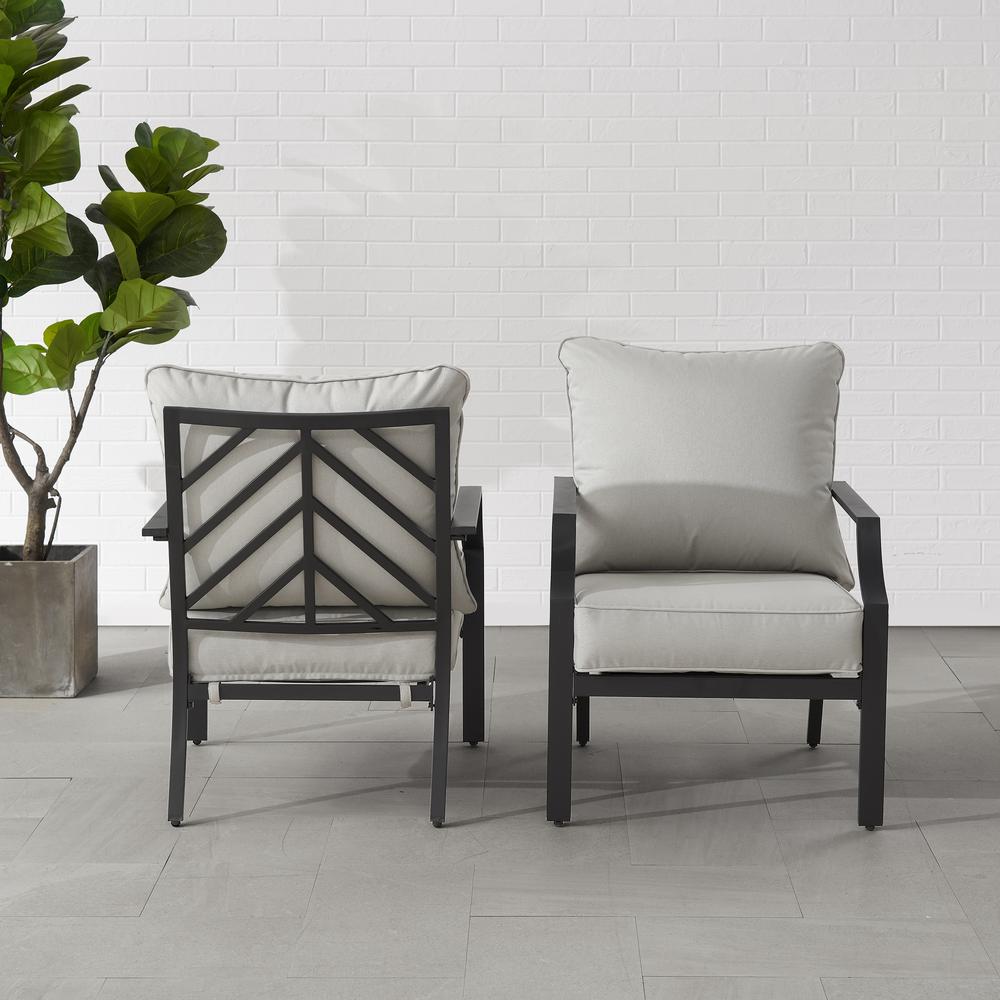 Otto 2Pc Outdoor Chair Set - 2 Armchairs
