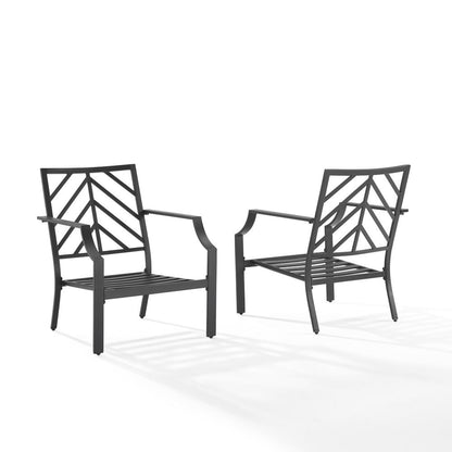 Otto 2Pc Outdoor Chair Set - 2 Armchairs