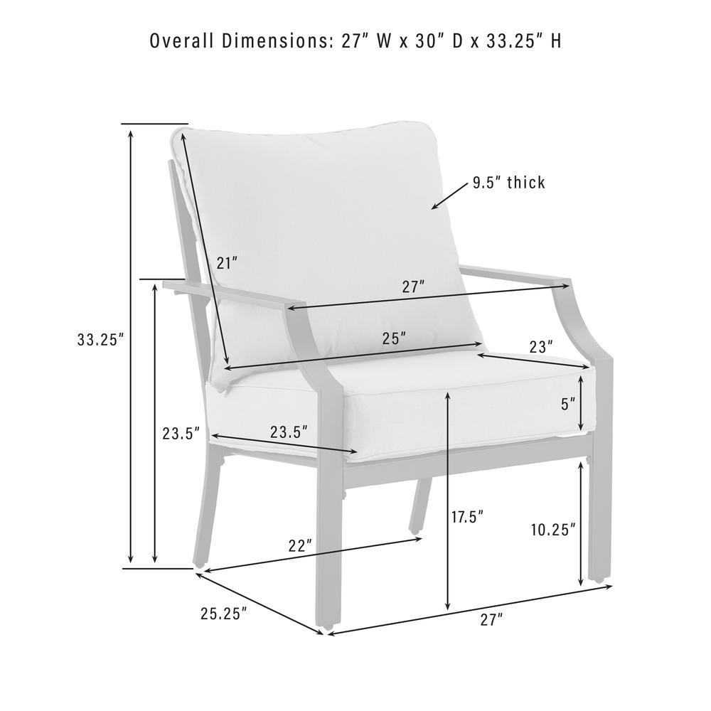 Otto 2Pc Outdoor Chair Set - 2 Armchairs