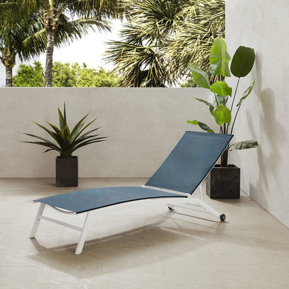 Weaver Outdoor Chaise Lounge