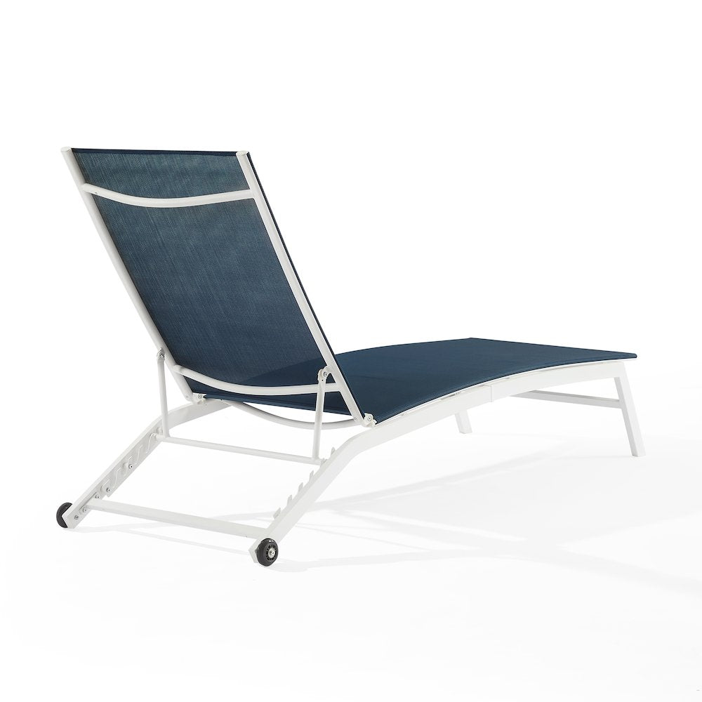 Weaver Outdoor Chaise Lounge