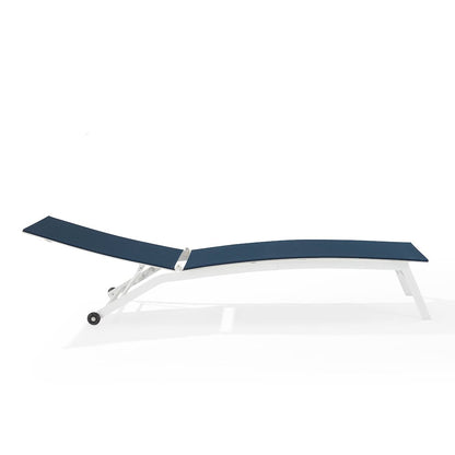 Weaver Outdoor Chaise Lounge