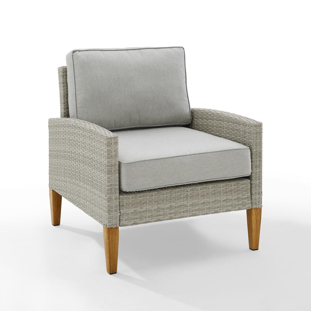 Capella 2Pc Wicker Outdoor Chair Set - 2 Armchairs