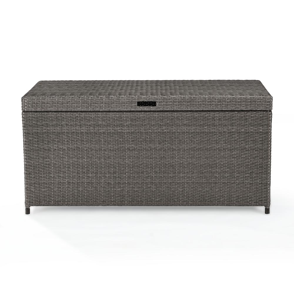Palm Harbor Wicker Outdoor Storage Box