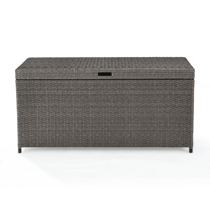 Palm Harbor Wicker Outdoor Storage Box