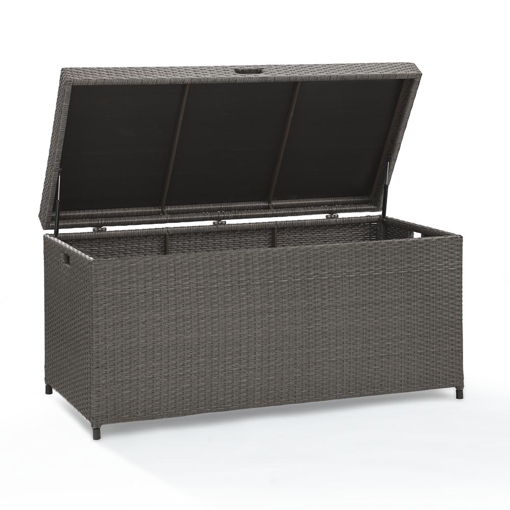 Palm Harbor Wicker Outdoor Storage Box