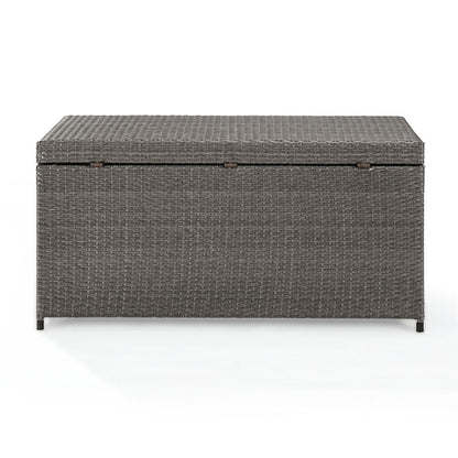 Palm Harbor Wicker Outdoor Storage Box