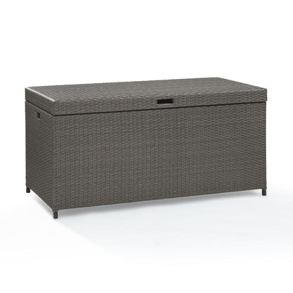 Palm Harbor Wicker Outdoor Storage Box