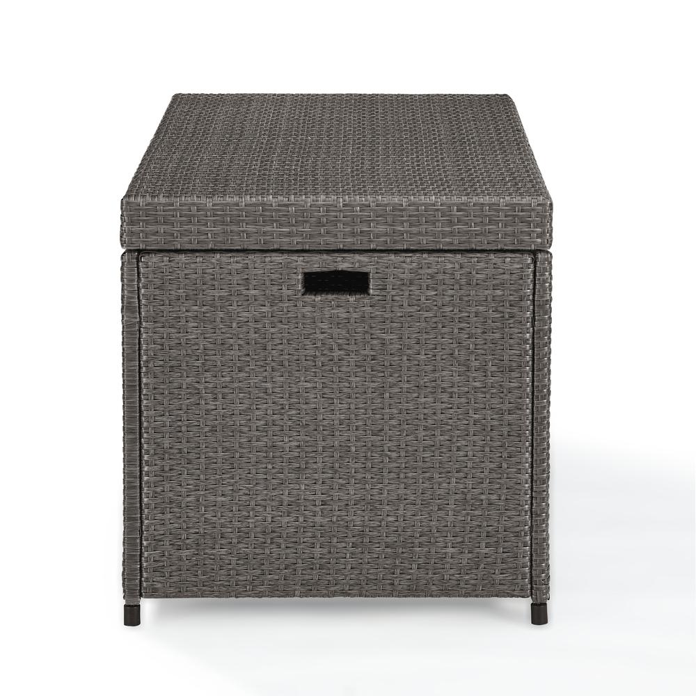 Palm Harbor Wicker Outdoor Storage Box