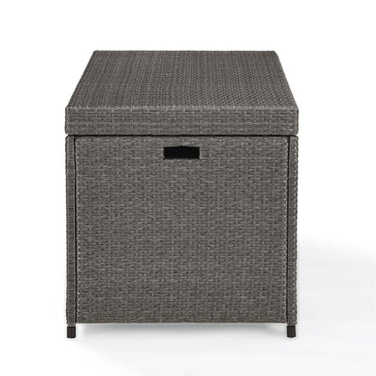 Palm Harbor Wicker Outdoor Storage Box