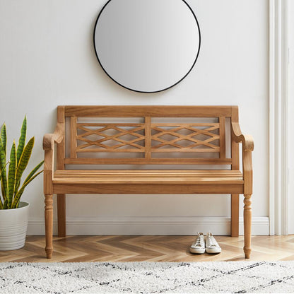 Olivier Teak Indoor Outdoor Bench