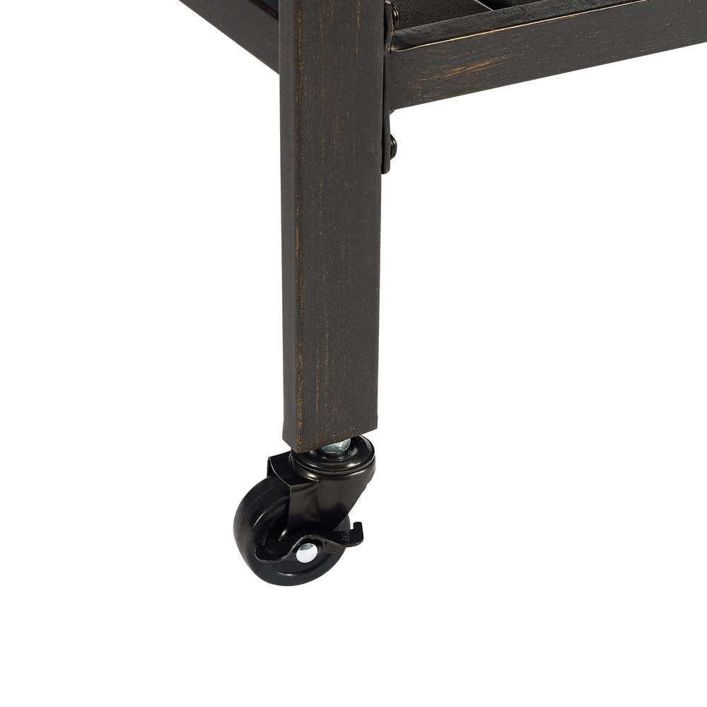 Kaplan Metal Outdoor Bar Cart