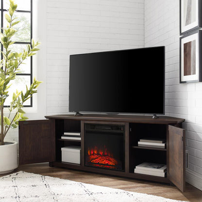 Camden Corner Fireplace Tv Stand For 65+ Inch Tv