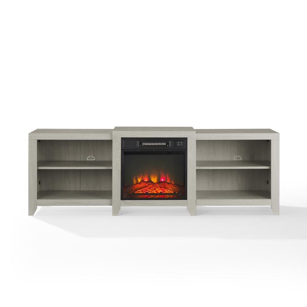 Ronin Low Profile Fireplace Tv Stand For 75+ Inch Tv